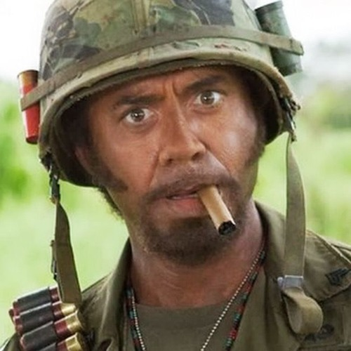 EDMacGarvey's tweet photo. @ATRightMovies Kirk Lazarus played Father O'Malley and Sgt. Lincoln Osiris in back to back movies https://t.co/QXjshezTpZ