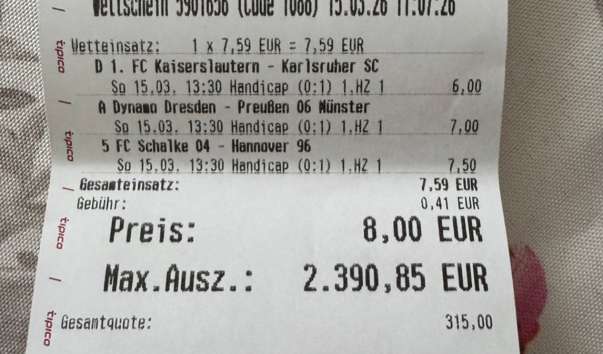 tomroe79's tweet photo. @TenbaggerAktien Ich spiele nur Halbzeit HC 🤷🏻‍♂️ https://t.co/ucVq0u7Vil