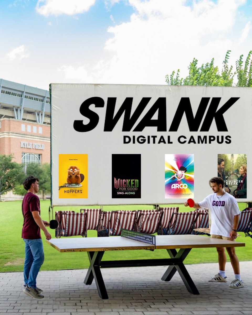tamulibraries's tweet photo. Movie night? 🍿 Take advantage of our large movie collection in Annex or stream movies/shows from Swank! Visit https://t.co/ul3YrQmCWu. https://t.co/nuM1MKQCJm