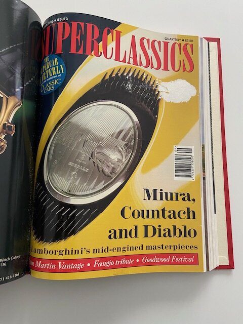 classicmbooks's tweet photo. Bound collection of the only4 issues of this IPC 1995 magazine. Stunningly produced with very good photography and many ‘star’ writers including Robert Brooks, Alan Clark, Lord March and guest writer Doug Nye, Stirling Moss and Rowan Atkinson.

https://t.co/0taIk19nDk https://t.co/es6HPYuSGz