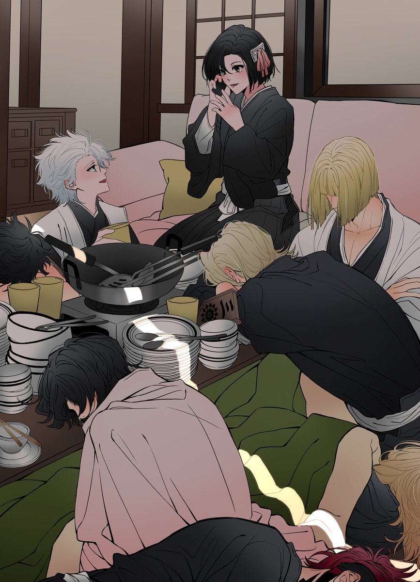 Shitake_san_'s tweet photo. Since I'm late so here's just a pic after the party over

Happy belated birthday my sweet lieutenant 🥹

#雛森桃生誕祭2026
#BLEACH https://t.co/5V5Ye3paw4