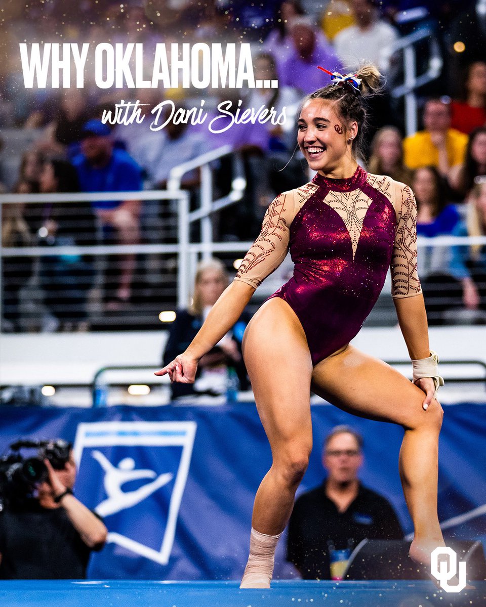 OU_WGymnastics's tweet photo. Dani’s “Why” 🫶 https://t.co/uafwbkGfnN