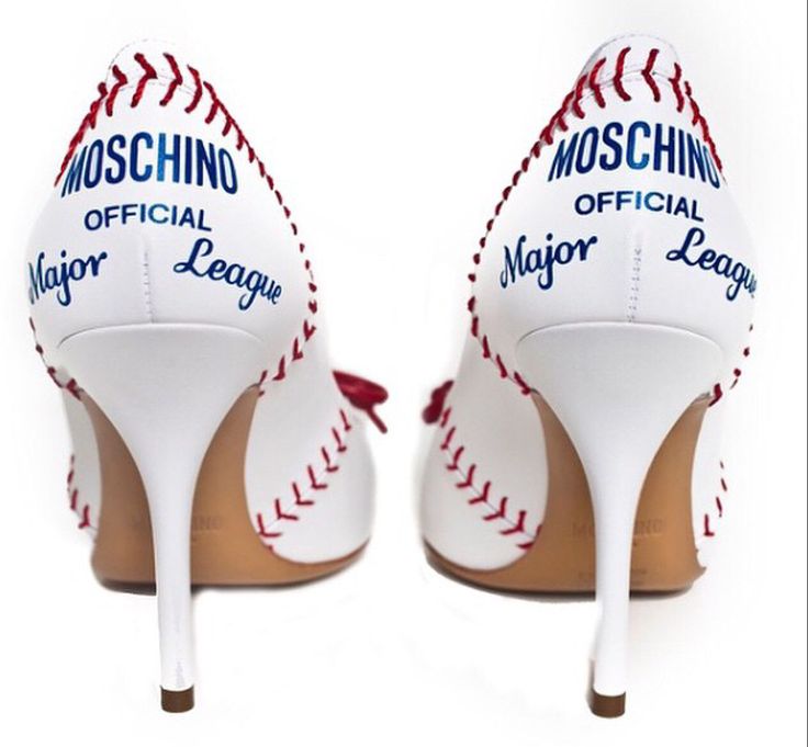 H3art0fChrom3's tweet photo. ☆Moschino Baseball Heels/Boots Pre-Fall 2014 Collection https://t.co/O2kUJXY8qD