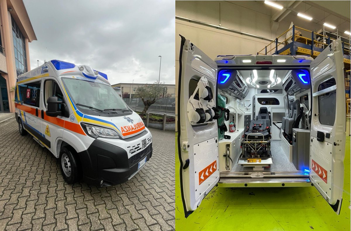 CosimoDina's tweet photo. #fattoinitalia MAF allestimento ambulanze per la Misericordia Torino prodotta nell'officina di Pistoia. #ambulanza https://t.co/1D0ILf321l