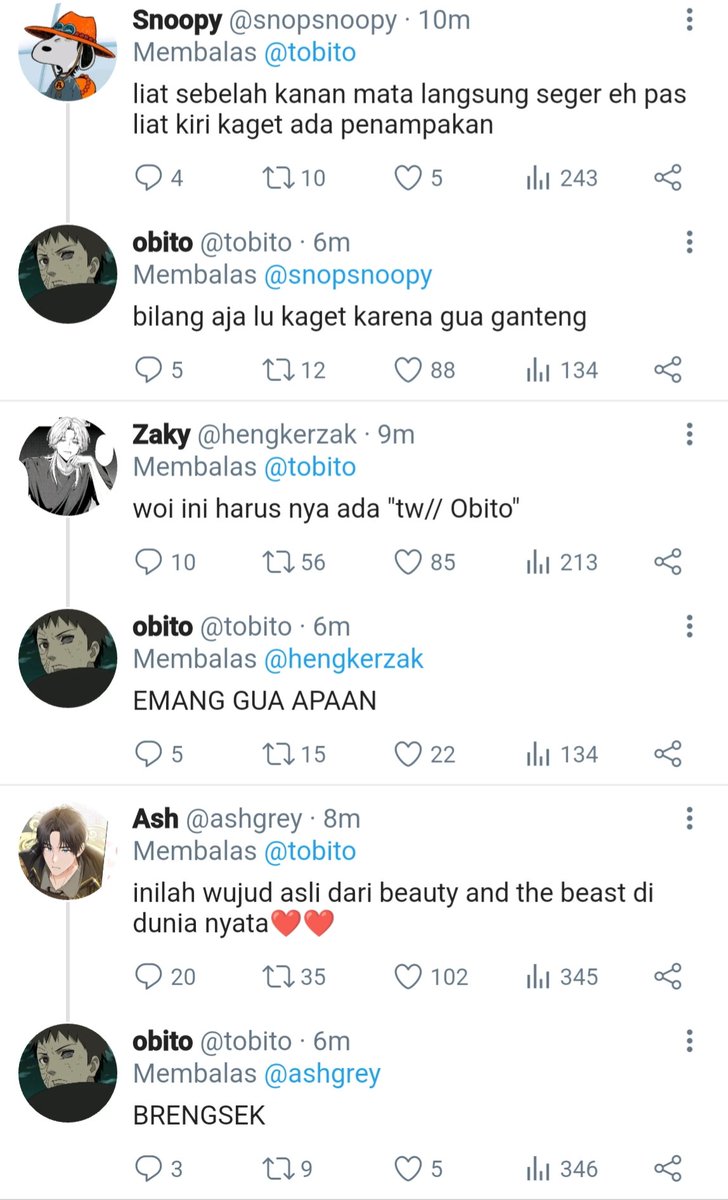 strawkashi's tweet photo. #obikaka three tweet au

Obito streamer tapi fans nya lebih naksir Kakashi dibanding dia https://t.co/me8ASgkZ9m
