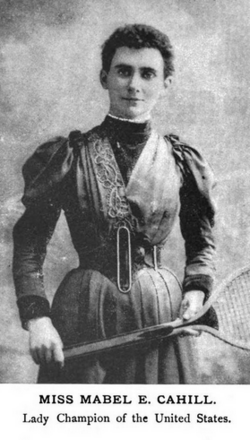 CIAspy's tweet photo. @offtheball @Tennis_Ireland Only 2 known photographs of Mabel Cahill exist and this is not one of them.  (see below)
It is, in fact, British player Betty Nuthall; winner of the 1930 US Open. https://t.co/HV7aMUE8ub