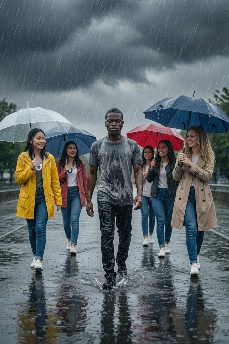 Amafa_01's tweet photo. If nah k-drama one girl go don say make we share umbrella 🤤😥

Omo, rain beat me oo 😭😪 https://t.co/PXcfHKMS7j