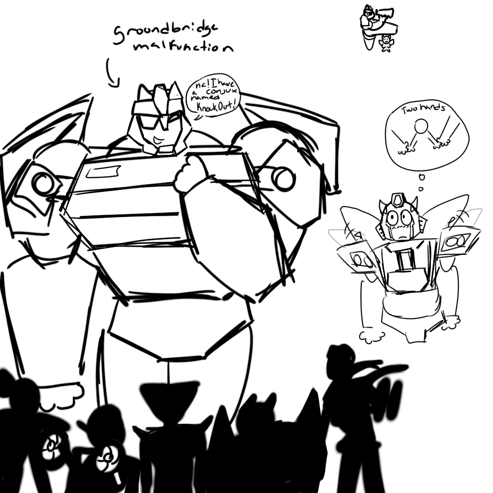 prowlup's tweet photo. guys am i cooking am i insane am i talking to a wall i just thought  abt this prob sm1 did it before me 
#breakbee #tfp #earthspark

the budget ended  at the terrans https://t.co/fnLU7MwuYA