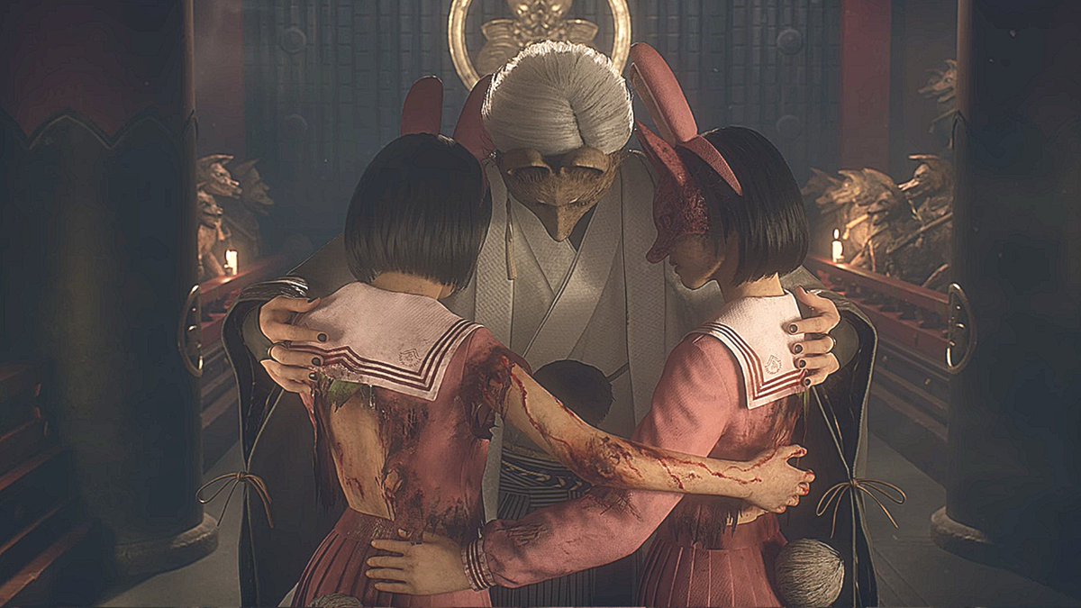 M2public's tweet photo. #SilentHillf
サイレントヒルf最終回配信をご視聴いただきありがとうございました🥰
主人公が自分自身と向き合って自立していく物語かと思ってたので、ラスボスは（花嫁姿の）主人公自身かと思ってたらまさかの「土地神様」だったw　
最後は主人公が笑顔になってて良かった🥹
https://t.co/O5yTLabz2s https://t.co/8SPGQFXpuy