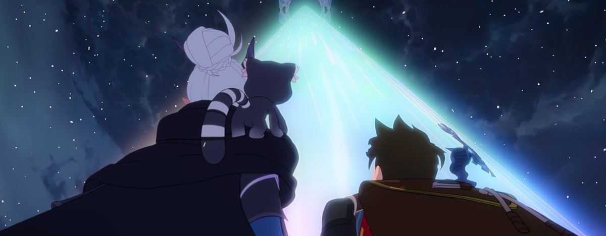 RaysSpellbook's tweet photo. I remember when season 6’s promo was coming out and the way the vibes were absolutely unmatched for the starscraper. Like holy shit. https://t.co/lxX7r0ASA6