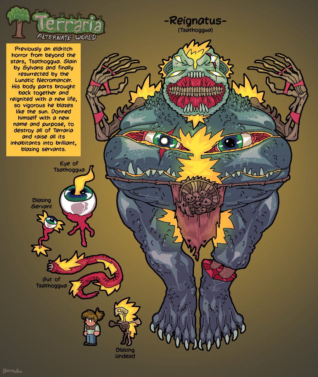 booyahbornu's tweet photo. Moon Lord Alternative for Terraria. https://t.co/n8vR8Jmx9q