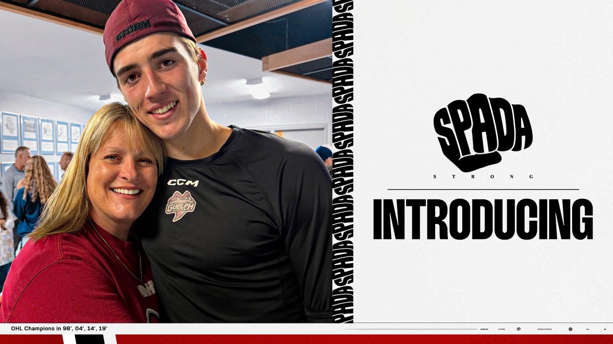 Storm_City's tweet photo. Blueliner Grant Spada is proud to announce the launch of Spada Strong, an initiative focused on uplifting and supporting those living with childhood cancer. 👊

Donate and Learn More | https://t.co/l6cm3KA5Ug https://t.co/u4XnpPIokF
