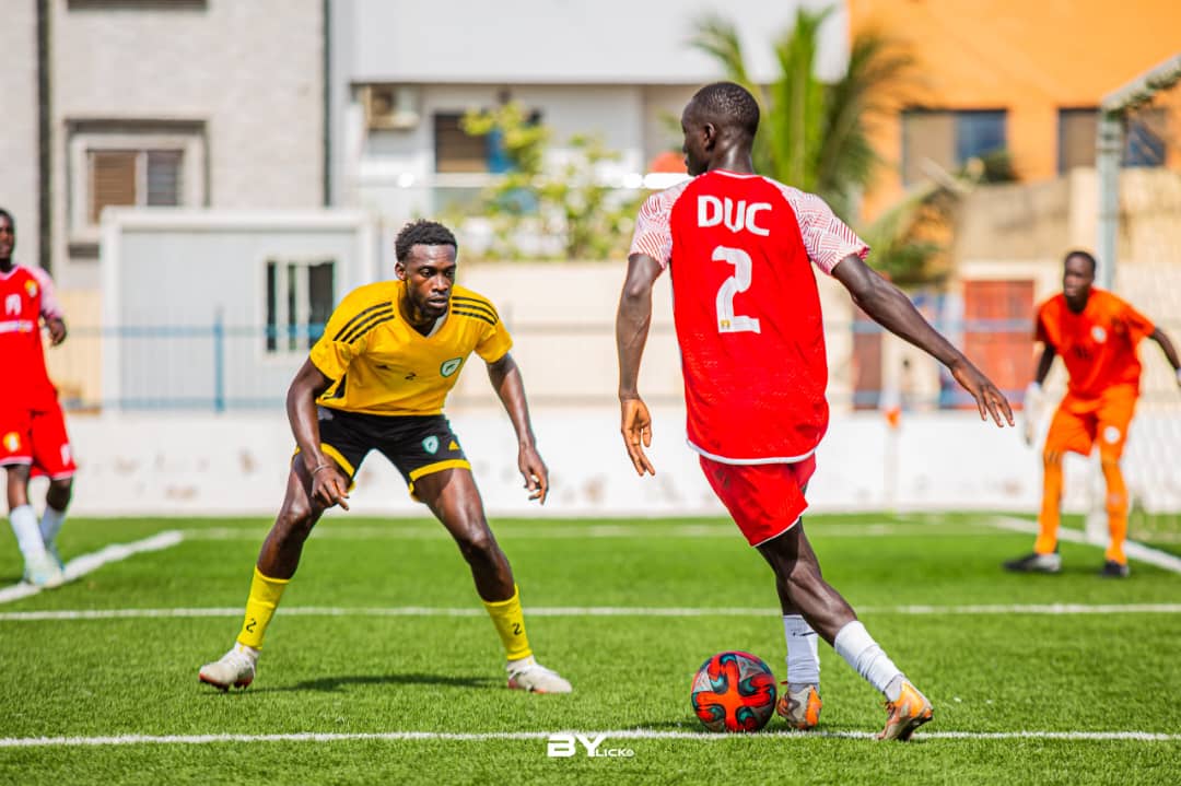 ducfoot's tweet photo. #5eJournée Championnat Régional Juniors Dakar 1

⚔️ ASC YARAX 0 🆚 4 DAKAR UNIVERSITE CLUB 🟡⚫️

🗓️ Vendredi 04 Juin 2026

🏟 Hann Mariste

#DUC #COUD #UCAD #LFA https://t.co/qkWQxSYs0b
