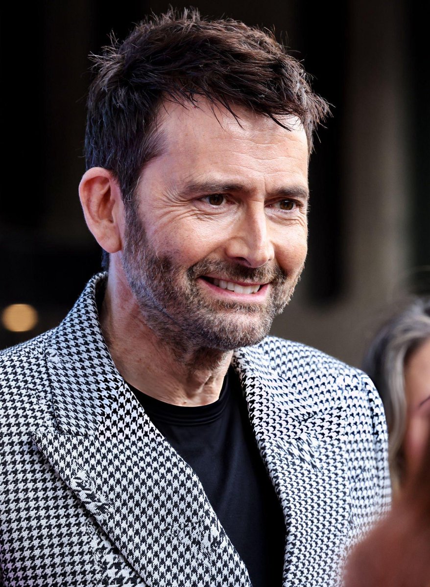 DavidTupdates's tweet photo. New picture of David at the Mid-Season Finale Screening of Rivals Season 2 at The Barbican Centre today via Getty Images. https://t.co/saKYM3WZ5M