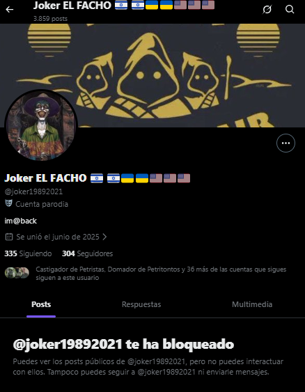 AbeChusco's tweet photo. El mas parado de todos los parados de X, el que dice que va a venir a mi casa a darme lo mío ...Me bloqueo, jajajaja

Y las 🐩🐩🐩 @LaGonzalez90 @andreamardelmar @Pao__lala @mercersoze Calladitas, calladitas.

@Pecheloko @Alexand0816 https://t.co/hbrjsUTuDS