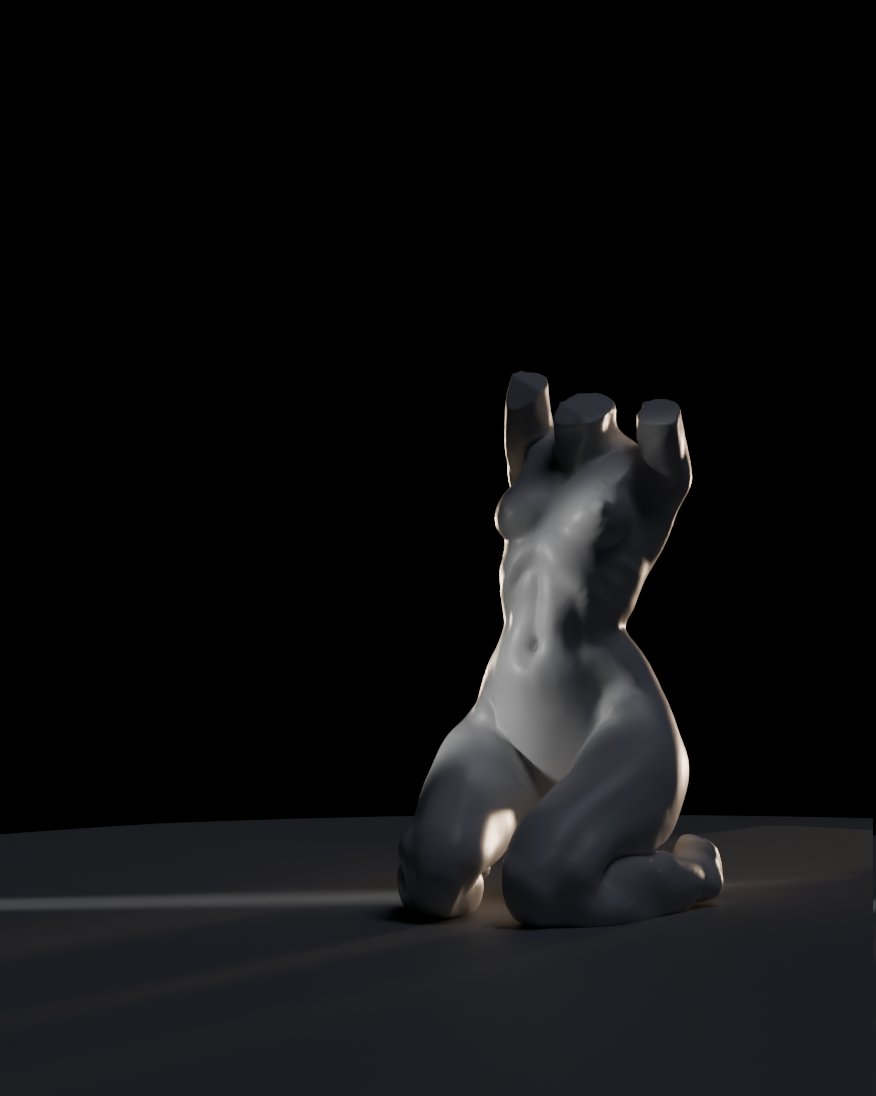 Oversein39's tweet photo. Just a quick sculpting practice.

#b3d #sculpting #anatomy #3dart https://t.co/6TSgWjnRv7