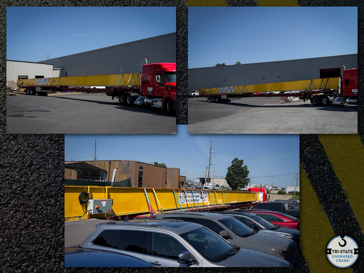 TSOCSales's tweet photo. Three cranes out the door — 25-ton double girder, 5-ton powered gantry with 240' runway, and a large-capacity double box girder.
#overheadcrane #cranefabrication #materialhandling #bridgecrane #industriallifting #heavylifting #warehouseequipment #hoist #gantrycrane #doublegirder https://t.co/DIY9notzVd