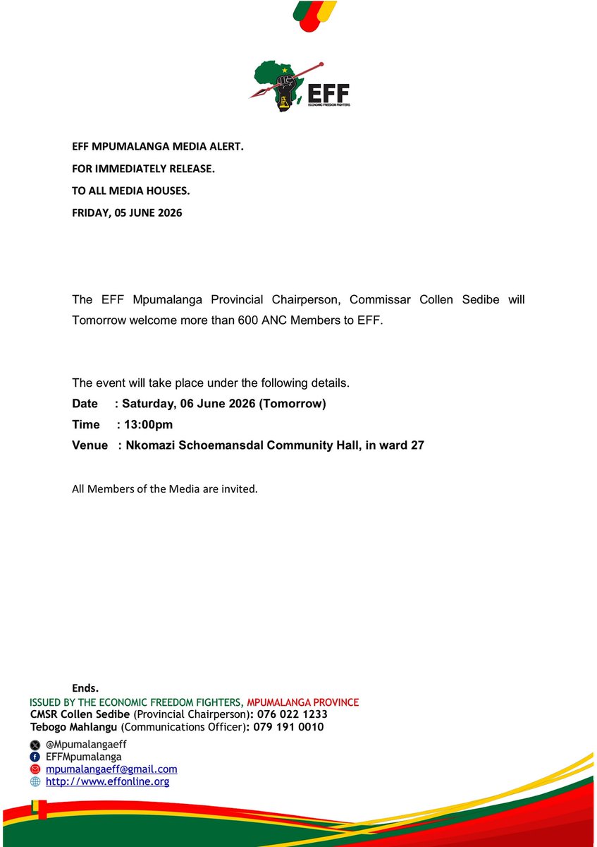 MpumalangaEff tweet picture