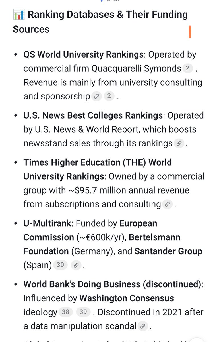 MuppetPowerrrrr's tweet photo. @Rage995599 Most of those so called international rankings are paid by Western companies, NGO's, governments to push a certain agenda. Some examples: https://t.co/sP7z4xsCxW