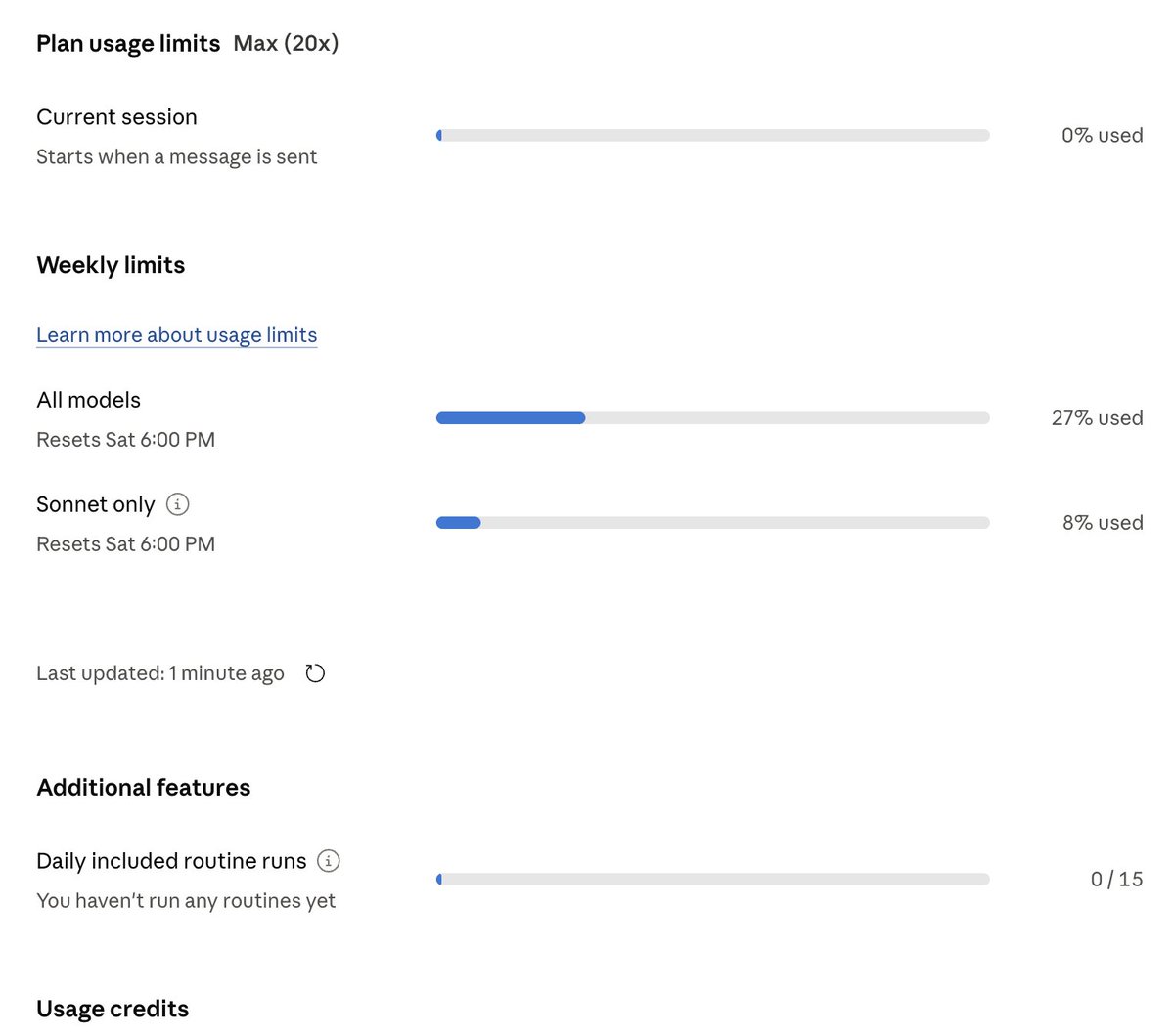 RelentlessUnity's tweet photo. @elijahbowie @amorriscode @robinebers Not only is it saying usage is up - it actually ate through my extra-usage credits @amorriscode 

eeeek - hopefully Claude can automatically process refunds :) https://t.co/1N32Qwq6La
