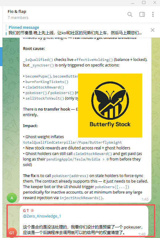 ButterflyStock_'s tweet photo. 熬不住了 为了大家分红权益更公平，周末凌晨2点跟蝴蝶官方一直研究方案，也谢谢蝴蝶的相守和支持，给你们点赞！！@flapdotsh  @webhogwatrs  @eth_cedric 

先休息啦！  明天再战！兄弟们 https://t.co/wcnYat4CKB