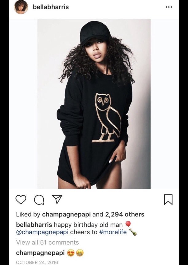 bleedem_out's tweet photo. @slimevsslat @Kurrco Drake is 100% a groomer/pdf.

Kissed and groped a 17yr.
Was with a 14yr on a private yacht dinner.
Had Madison that just turned 17 drinking and upstairs at the embassy.
Was sending hearts emojis to 16yr Bella and had her model for OVO.
List goes on…….. https://t.co/bASjjdwJN6