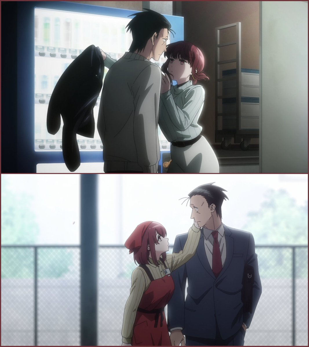 animecorner_ac's tweet photo. Both Yamada and Tayama are so caring 🥺❤️

Anime: Smoking Behind the Supermarket with You https://t.co/NEuyZ00stk