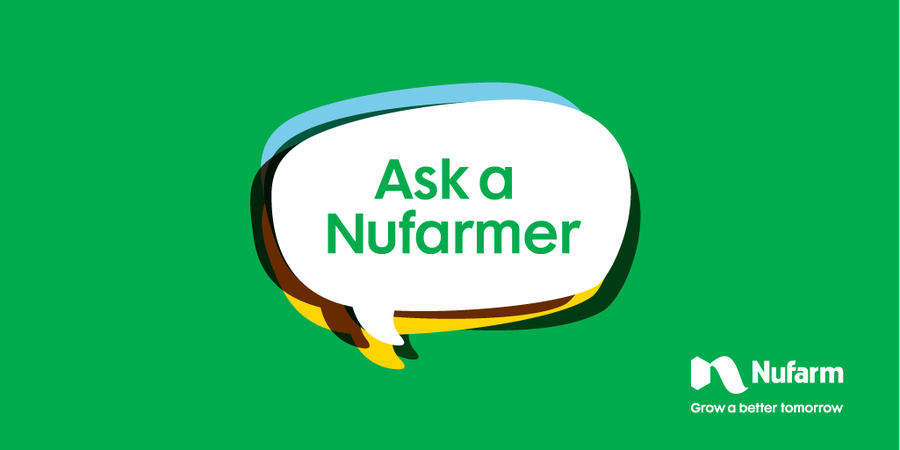 NufarmCA's tweet photo. Got questions about your in-crop herbicides or fungicides? We're here to help. Give us a call at 1-800-868-5444 or phone your local territory manager to #AskANufarmer https://t.co/Pp8L8qYEuK
