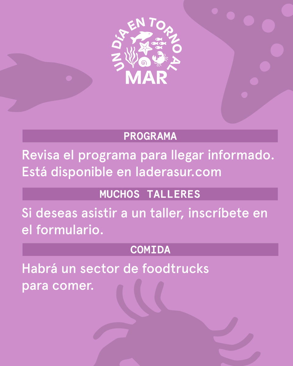ladera_sur's tweet photo. #EstáPasando ¡Prepárate para mañana! Todo lo que tienes que sabe para el Día en torno al mar🌊

Más detalles aquí. 👇
https://t.co/1MEq5Epym1 https://t.co/H031J42Dvr