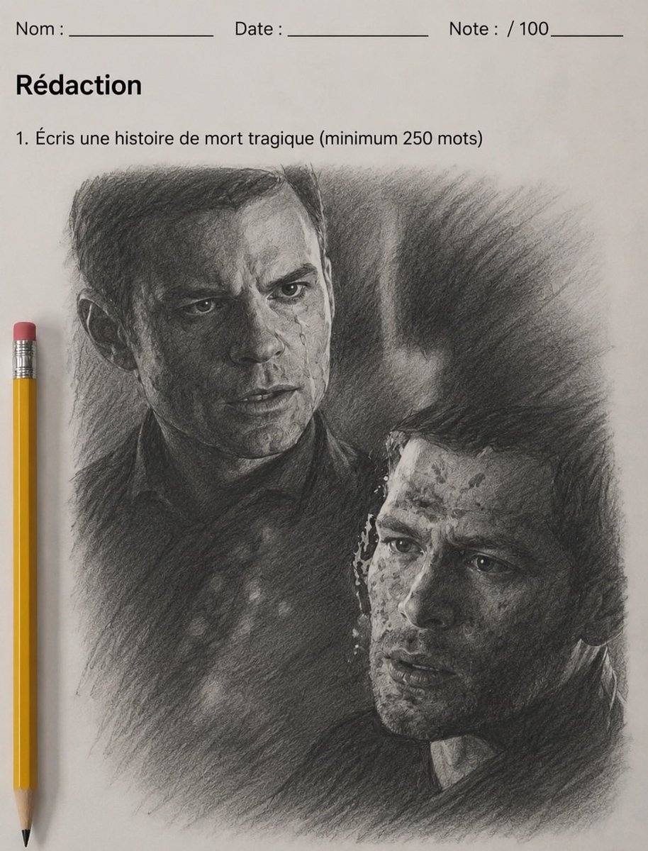 flavyunivers's tweet photo. "Write a tragic death story": My story in drawing @danieljgillies &amp; @JosephMorgan #TheOriginals https://t.co/JrH7v7PIPj