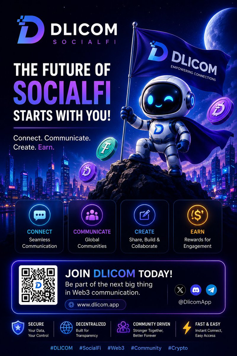hhshantox10's tweet photo. @DlicomOfficial 
#Dlicom #Crypto #Community https://t.co/kcftE84tN9