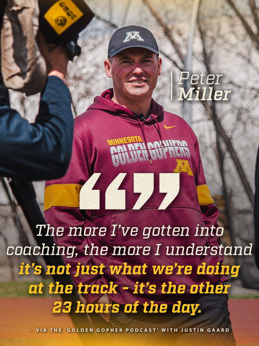 GopherCCTF's tweet photo. .@MinnCoachMiller linked up with @Gaardsy to talk about Minnesota's dominance at the #ncaaTF Championships First Rounds - and what's next for the throws crew in Eugene! 〽️ #Gophers 

LISTEN: https://t.co/QT4MqQWGGp https://t.co/FYEIykLwca