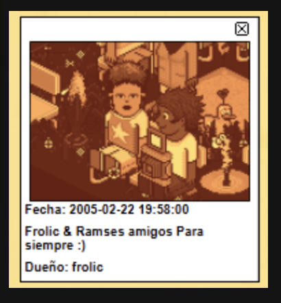 Habbo0bama's tweet photo. Una foto con el difunto frolic en #habbo https://t.co/9bDHUwAqe1