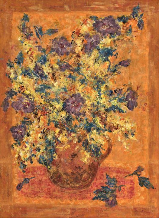 LevinskaM's tweet photo. Art of the Day! "Hibiscus". Buy at: https://t.co/5450J6Uxew https://t.co/LmIW4pj6G6