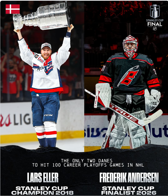 caps_community's tweet photo. Lars Eller 💙❤️🤍🏒🥅 #ALLCAPS #NHL #CapsHypeMan #CapsBarTalk #CapsNation #Caps1974 https://t.co/lZeoLkM45u
