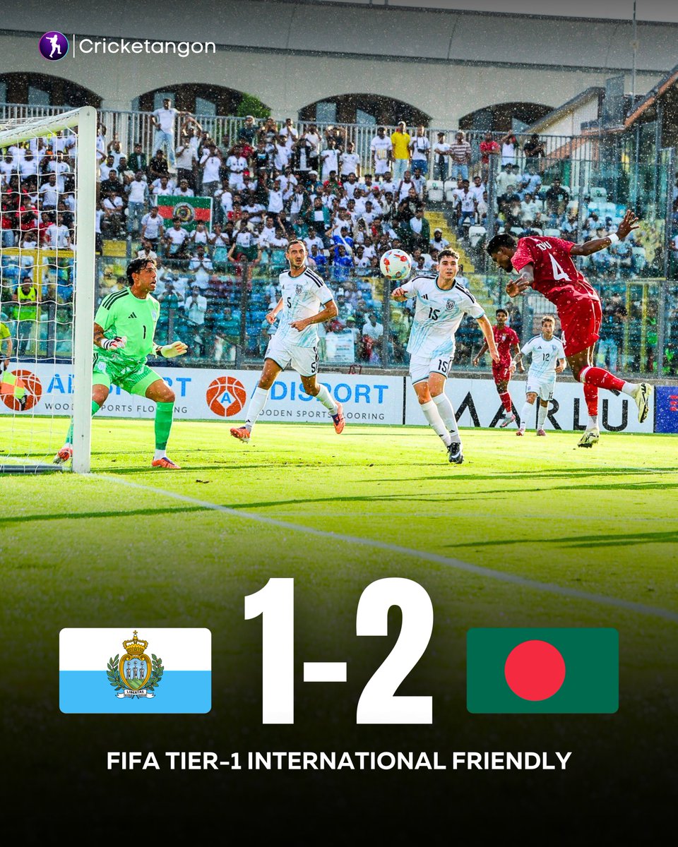 cricketangon's tweet photo. #FootballWatch
๐จ ๐๐๐ก๐๐๐๐๐๐ฆ๐ ๐๐ข๐ข๐ง๐๐๐๐ ๐ง๐๐๐ ๐ก๐ข๐ช ๐๐๐ฉ๐ ๐ ๐ช๐๐ก ๐๐ก ๐๐จ๐ฅ๐ข๐ฃ๐ ๐ง๐ฉ
They have beaten San Marino in San Marino ๐ฅ - Topu Bormon has created history with his own hands!
Hamza Choudhury and co. are indeed taking the country's football forward โฝ
Congratulations from Team Cricketangon. ๐ฃ
#BangladeshFootball