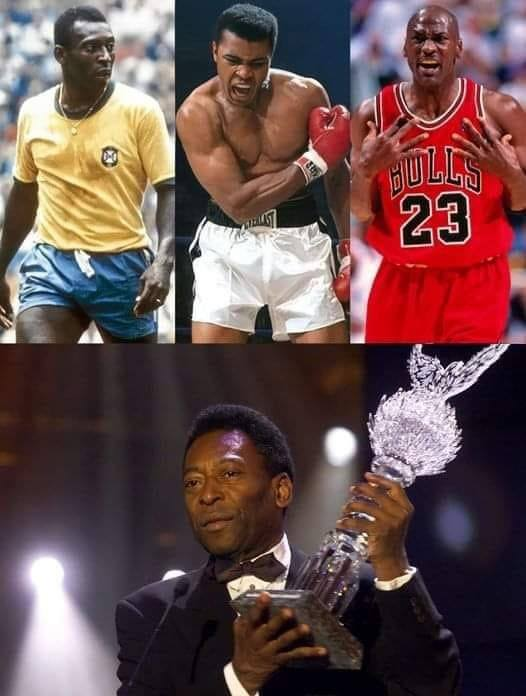 Noitedecopa's tweet photo. Em 2000, Edson Arantes do Nascimento (Pelé) era reconhecido como o melhor Atleta do Século XX.

Em uma eleição levada a cabo pelo Comitê Olímpico Internacional, através de votações em todos os Comitês Olímpicos Nacionais, o Brasileiro seria eleito o melhor atleta do centenário, superando outros grandes atletas como Muhammad Ali, Michael Jordan, Carl Lewis, Mark Spitz, Eddie Merckx, Jesse Owes, Magic Johnson, Larry Bird, George Foreman, Andre Agassi, etc.