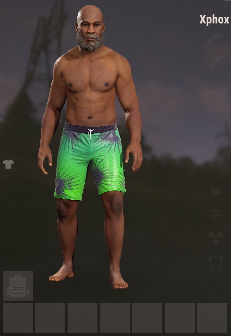 Xphox_'s tweet photo. My @playrust model!  BEEFCAKE! https://t.co/BszNq5lESV
