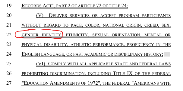 HiKidHey's tweet photo. Colorado's Governor just signed a law placing children on a "conveyor belt" of government & non-profit social interventions from "Cradle to College,"  inserting state-sponsored NGOs between children and parents. 

The law further embeds gender ideology into state law, as program grants are exclusively available to orgs with a proven track record of fealty to "gender identity" ideology.

The Harlem Children's Zone-an NYC NGO with over $1,000,000,000 in assets-lobbied the Colorado legislature to pass the law.  The HCZ-inspired law derives from Obama’s 2008 Promise Neighborhoods Initiative, a program with no track record of success.

Geoffrey Canada, the HCZ president paid roughly $1M annually, attended the signing as @GovofCO special guest. 

HCZ is financially supported by former George Soros partner Stan Druckenmiller.

Details in 🧵below