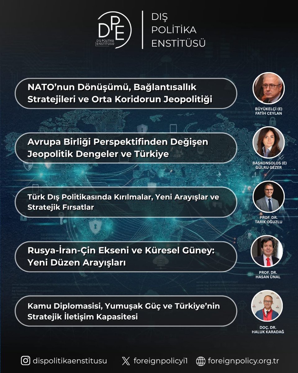 foreignpolicyi1's tweet photo. 38 Staj/Eğitim Programı başvuruları başladı!

Diplomasi, güvenlik, jeopolitik ve stratejik iletişim alanlarında güçlü bir yaz dönemi!

📅 6 Temmuz – 2 Ağustos
 🎓 Sertifikalı

Başvuru: https://t.co/E7Eps8sCNb

@FATHCEYLAN8 
@hasanunal1920 
@g_gulru 
@TarikOguzlu 
@Haluk_Karad https://t.co/XLggKvm50a