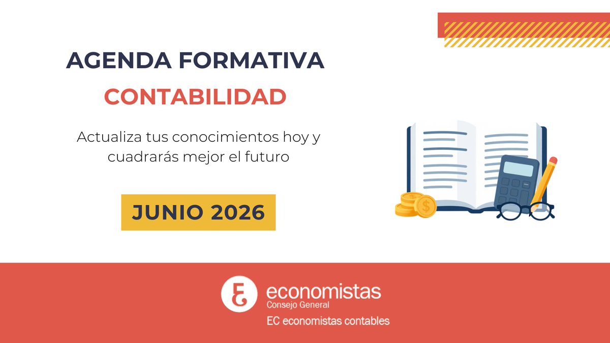 EContables's tweet photo. ✅ Consulta aquí las últimas acciones formativas de Economistas Contables 👉 https://t.co/FJHviQloFD 

#EC_CGE #formación https://t.co/9KZMyjoQLE