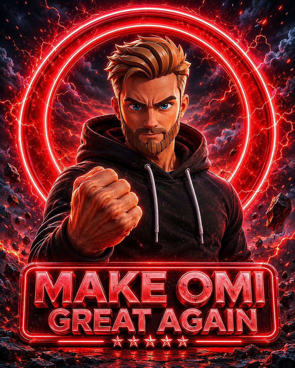 jan_collects's tweet photo. They laughed. They doubted. They left. We’re still here. MAKE OMI GREAT AGAIN. ⭕️🔥 @ecomi_ https://t.co/J7wQcNnynC