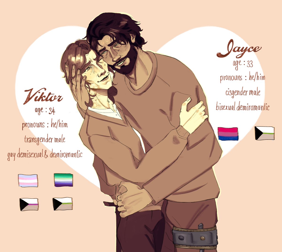 milovanycaine's tweet photo. my jayvik headcanons for this pride 💞 #jayvikpride2026 https://t.co/qgjKslYX4i