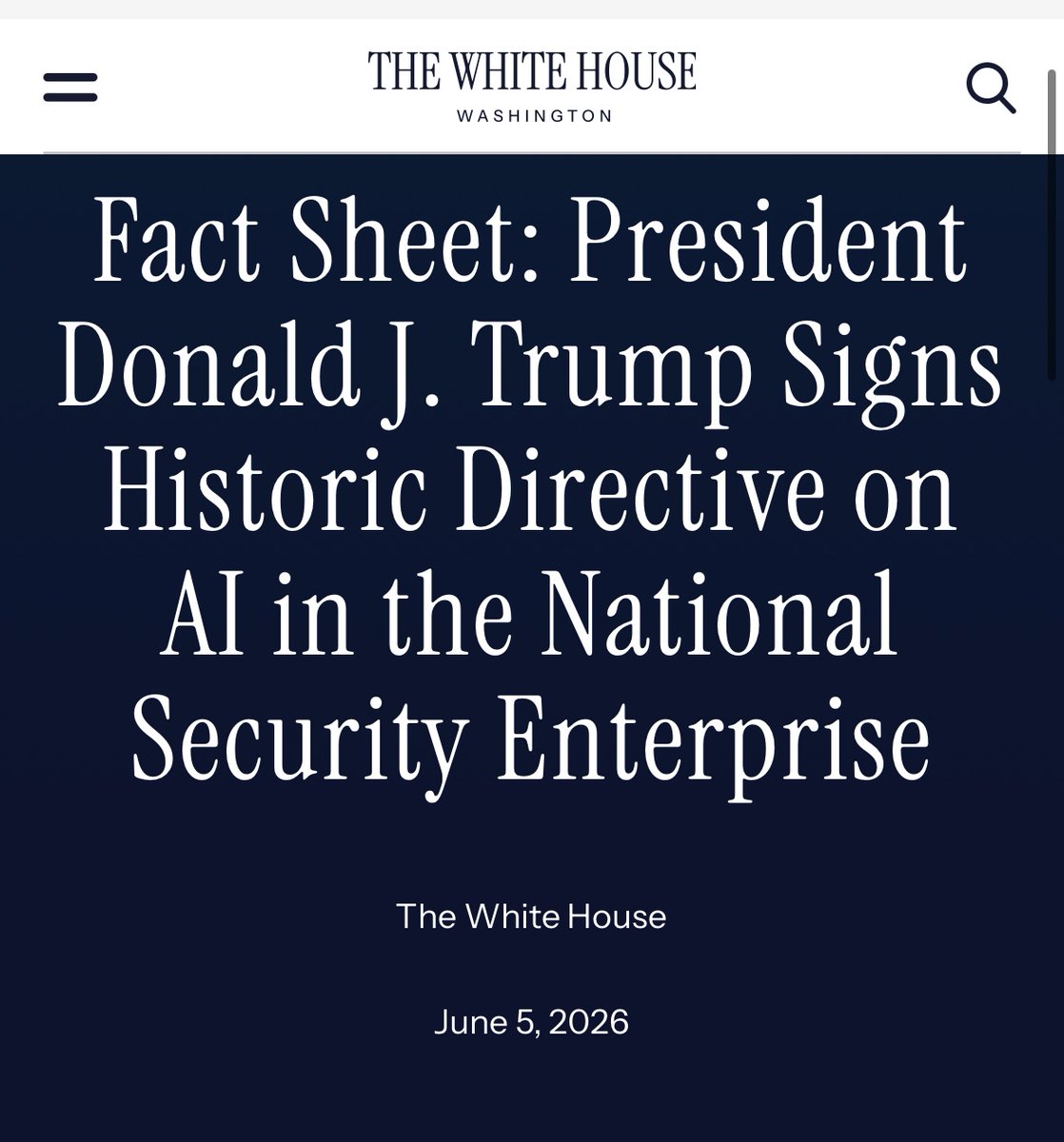 JOEBOTxyz's tweet photo. I don't believe this for a second. It's never been true in my lifetime.

"The national security enterprise will never develop or deploy AI to censor free speech, embed ideological bias, or conduct unlawful surveillance against the American people." https://t.co/0frkr2xVZg