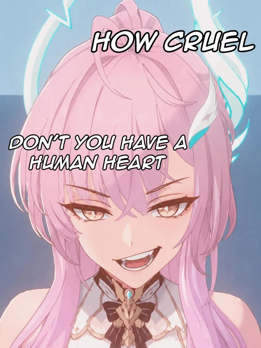WuWa_Ani_Info's tweet photo. "How Cruel.. Don't you have a human heart?"  Iykyk 

Did you get Get the reference~ https://t.co/Ooi1wtsIZp