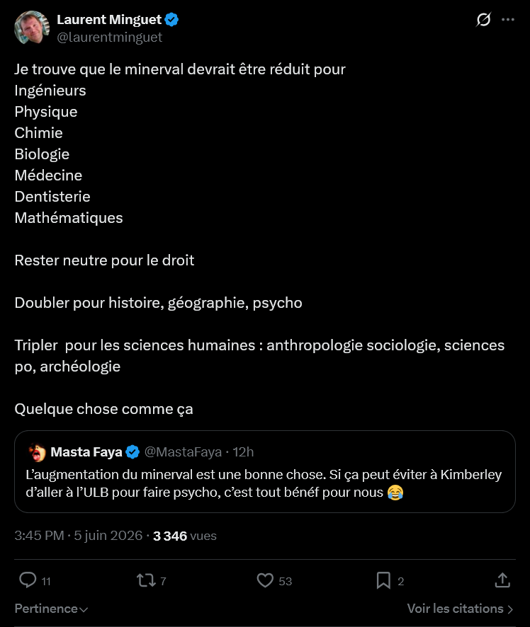 AlexamdrePierre's tweet photo. On remarquera l'oubli de la philosophie, à croire qu'apprendre à penser pourrait être hors de sa portée. https://t.co/e5m9qx9Axz