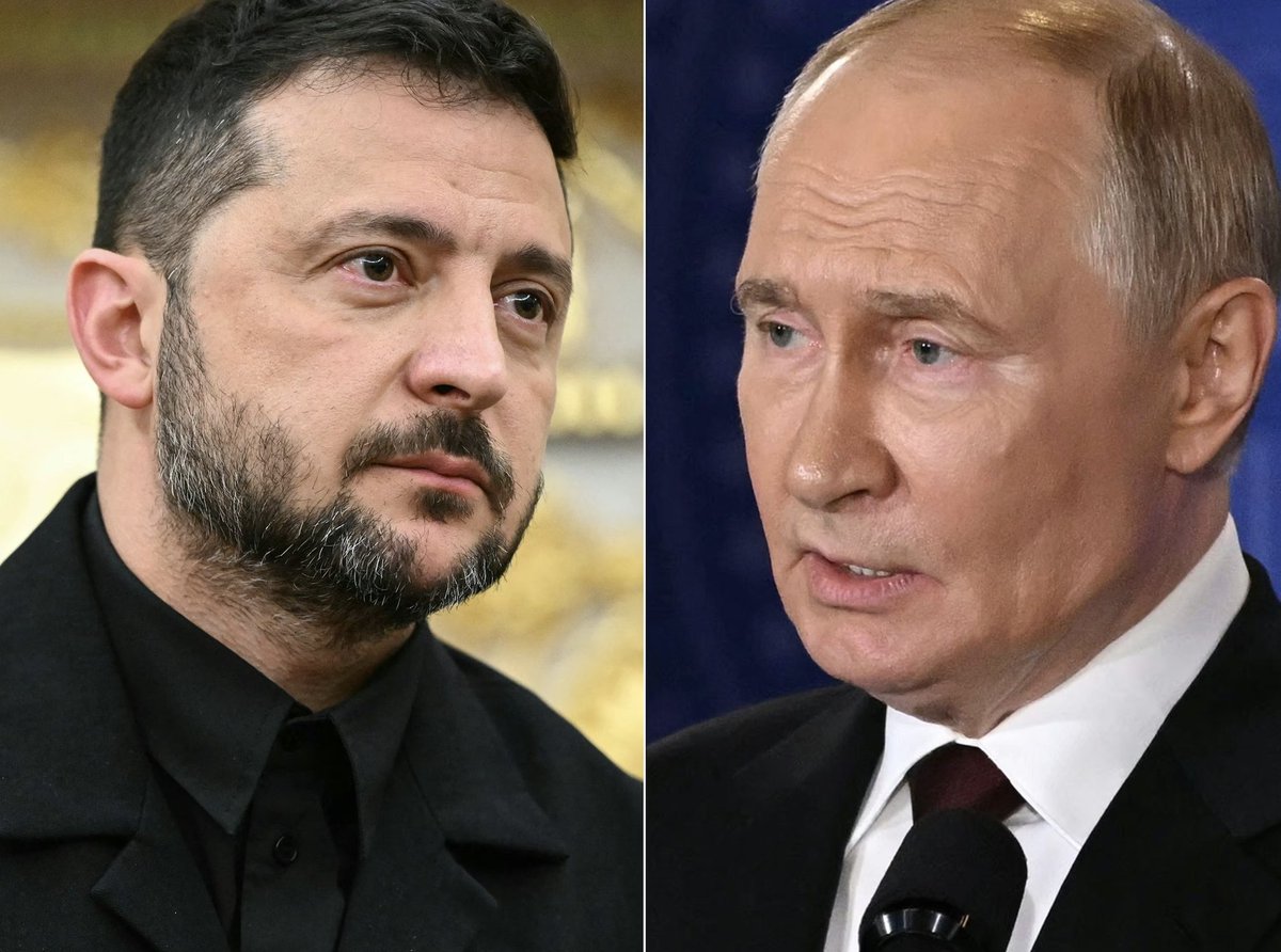 KaterynaLis's tweet photo. The more Putin rejects meeting, the more convinced I become that he is simply afraid to meet Zelenskyy one-on-one. For some, or many reasons. https://t.co/TdVVnkgeyB