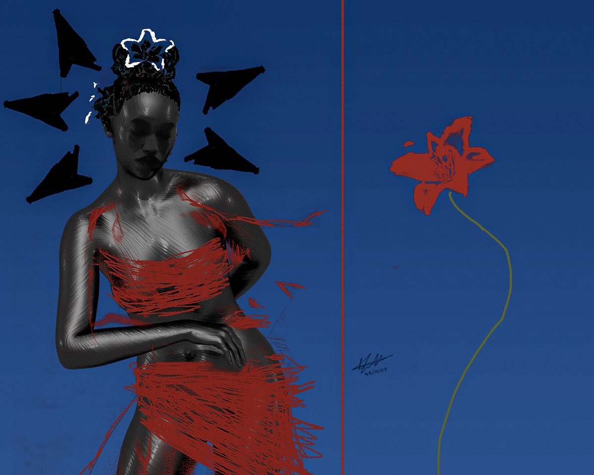 nkfrom04's tweet photo. how i paint black women https://t.co/OznynYWzSp