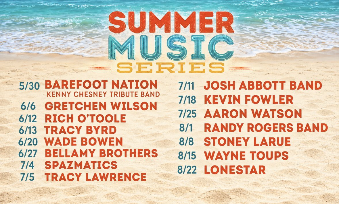 RichOToole's tweet photo. Crystal Beach,TX on June 12th 🙏🏽🎶 https://t.co/8zQhIJIvUU
