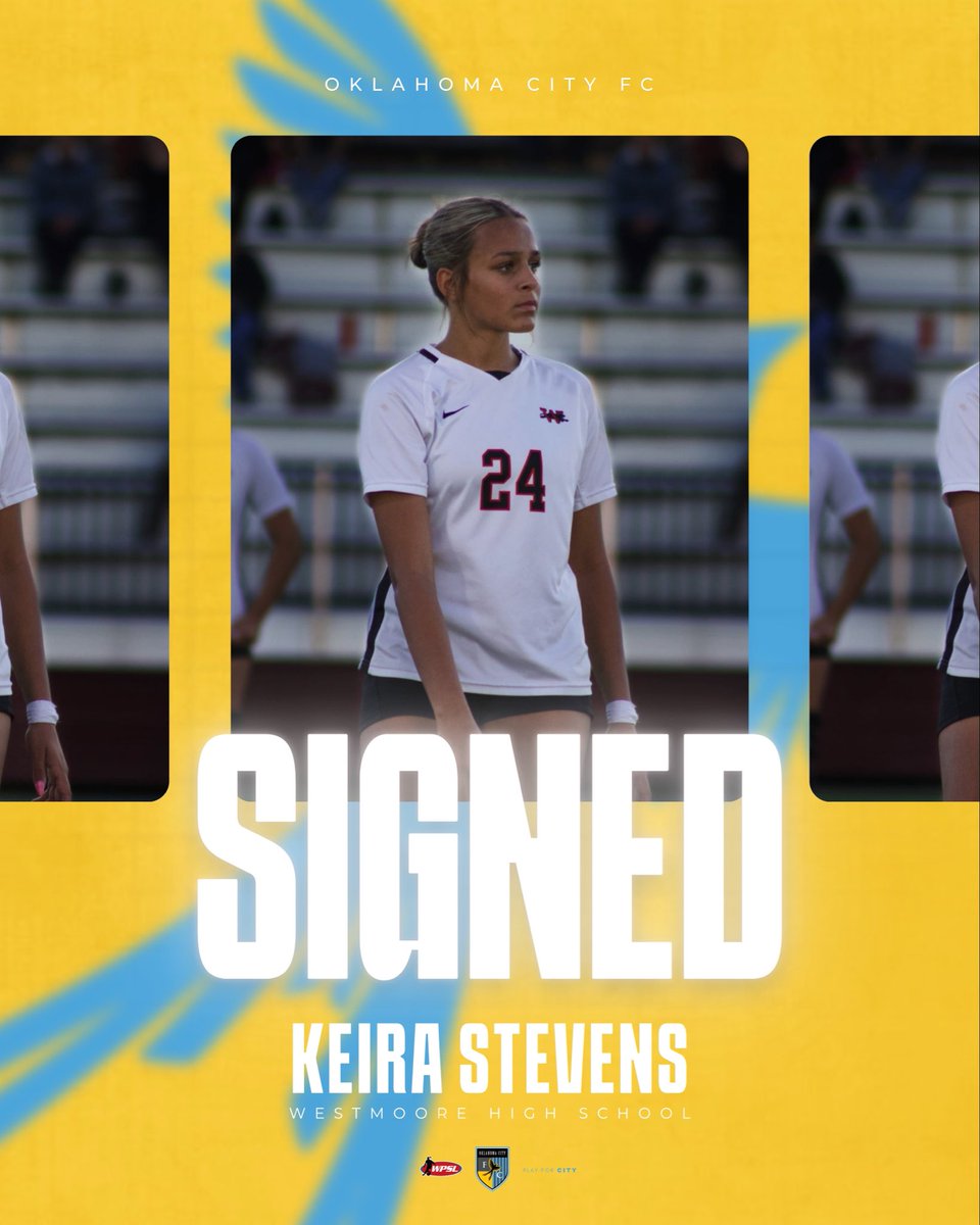 OklahomaCityFC's tweet photo. 𝐒𝐈𝐆𝐍𝐄𝐃‼️

Please help us welcome, Keira Stevens, to the 2026 roster!

“I am looking forward to playing with Oklahoma City FC. This will give me the opportunity to compete at the highest level this summer right here in my own backyard. This is a great opportunity to test myself with top college talent and represent my community at the same time.” - Keira